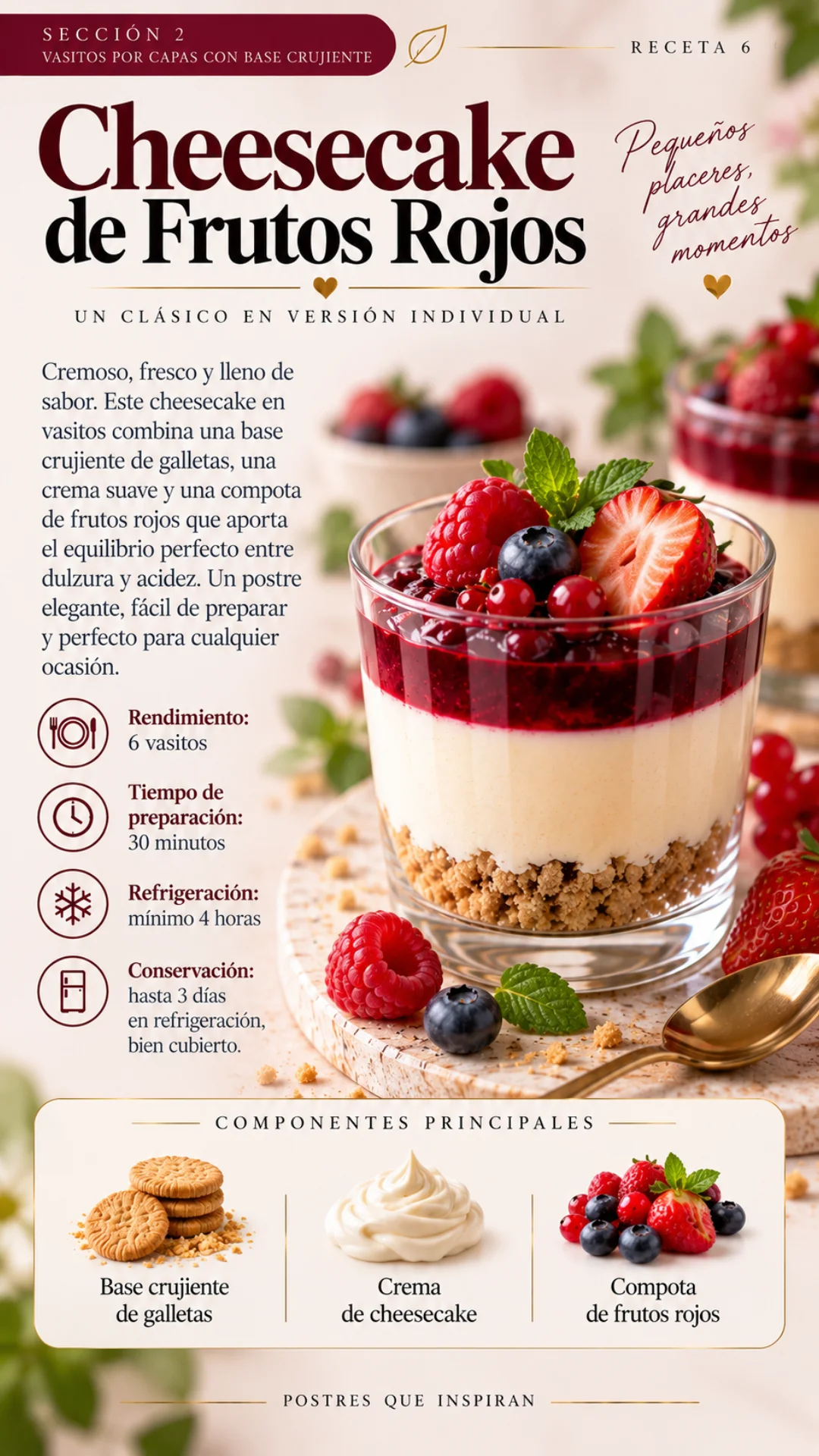 Postres en vaso - imagen 2