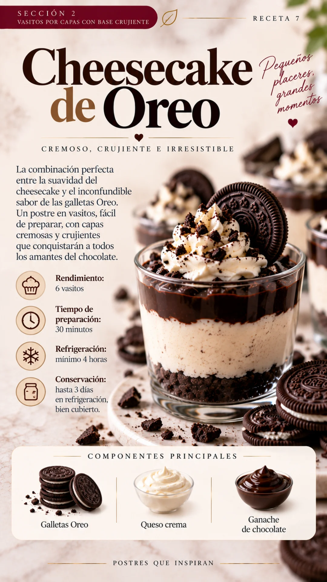 Postres en vaso - imagen 3