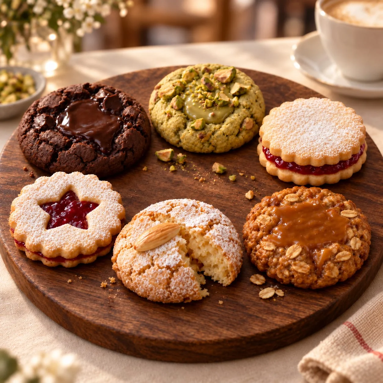 Variedades especiales de galletas